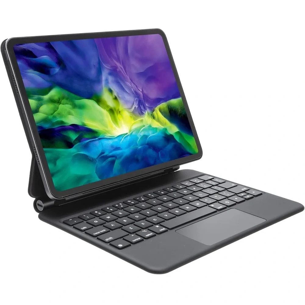 Keyboard Case for iPad Pro 12.9 inch (2022-2018) Wireless Bluetooth, Backlit